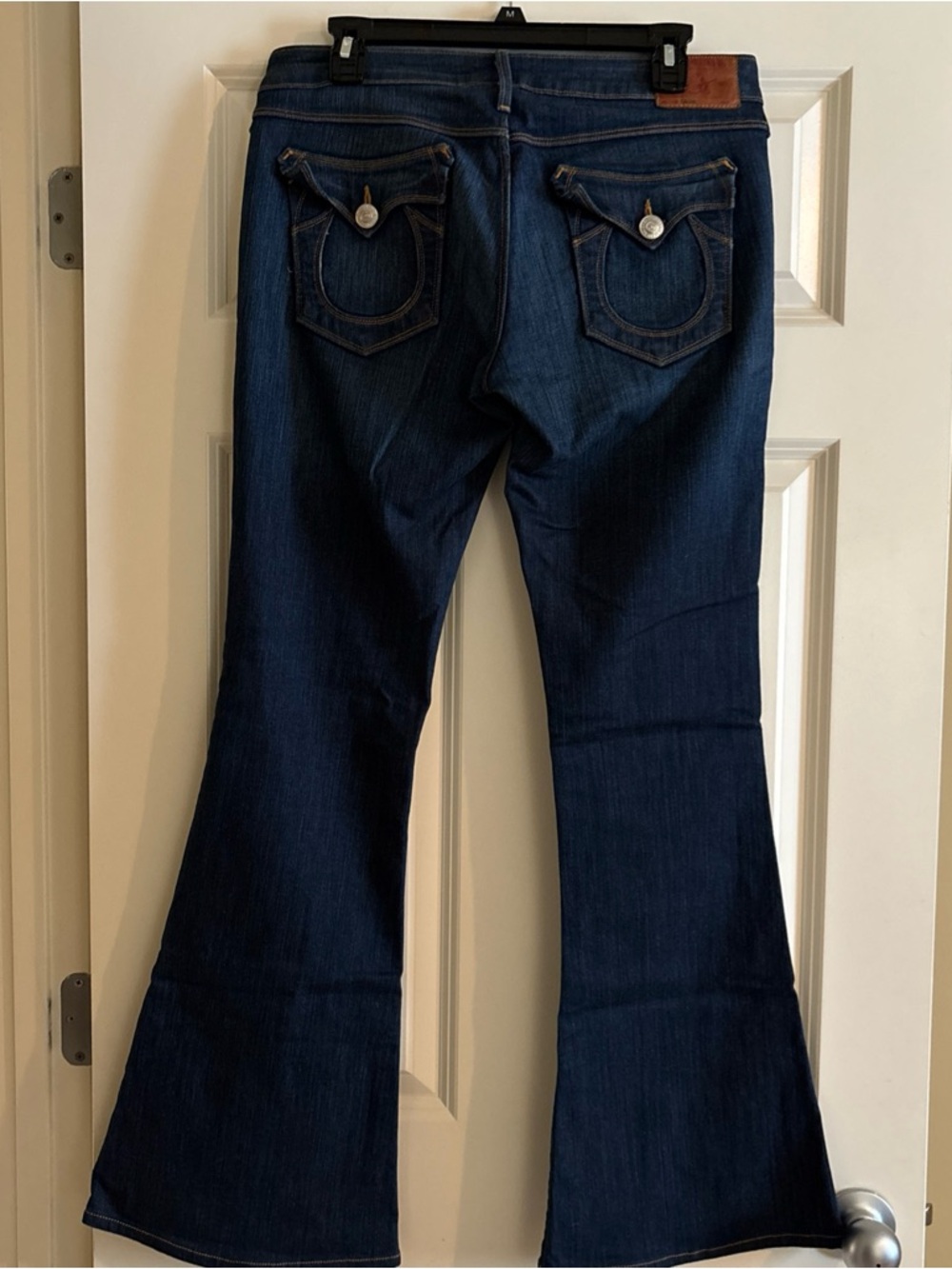 Dark Wash Women's Bootcut Jeans - Navy Blue